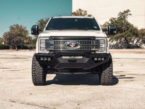Ford F-250 Bumper - Front - Road Armor - SPARTAN Bolt-On Pre-Runner Guard - Tex Blk - `17-`20